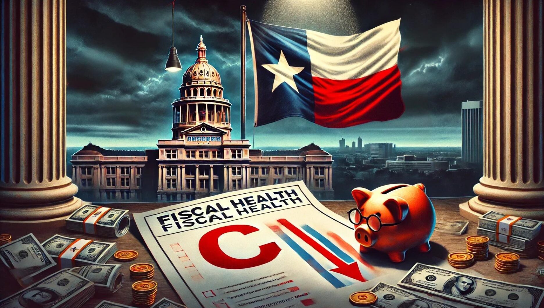 Texas’ “C” Grade in Fiscal Health: A Wake-Up Call for Real Reform