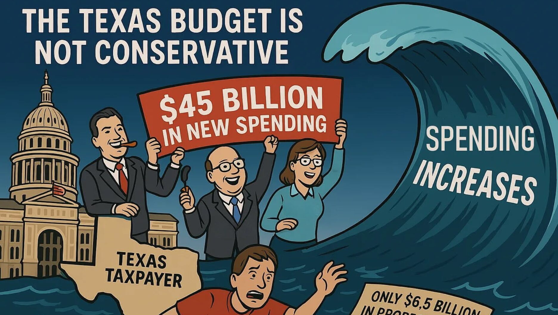Why Texas’ 2026-27 Budget is Not Conservative