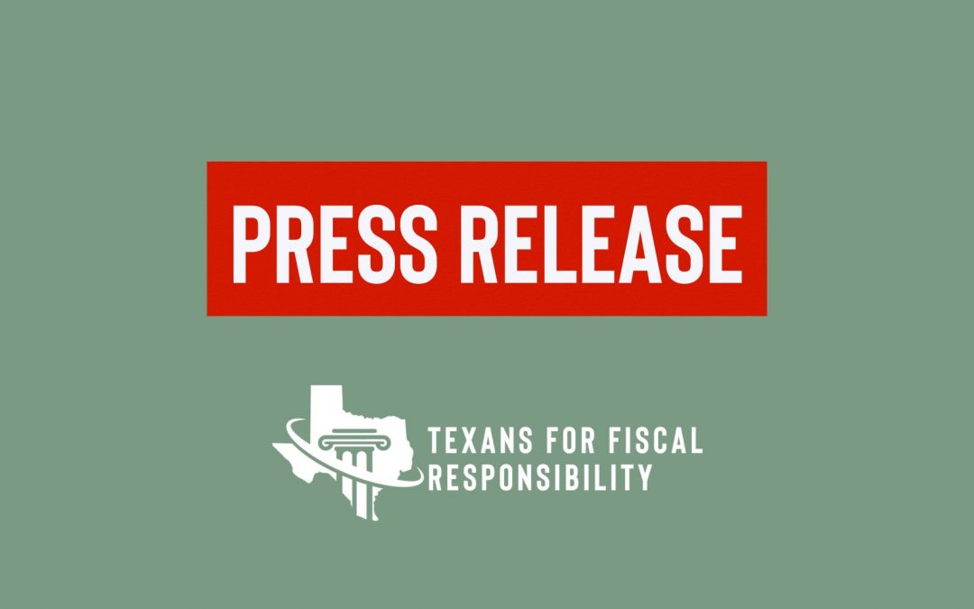 Texans for Fiscal Responsibility Calls on Legislature to Prioritize Charter School Funding for Better Results